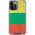 Lithuania Flag Distressed iPhone 14 Pro Max Clear Case